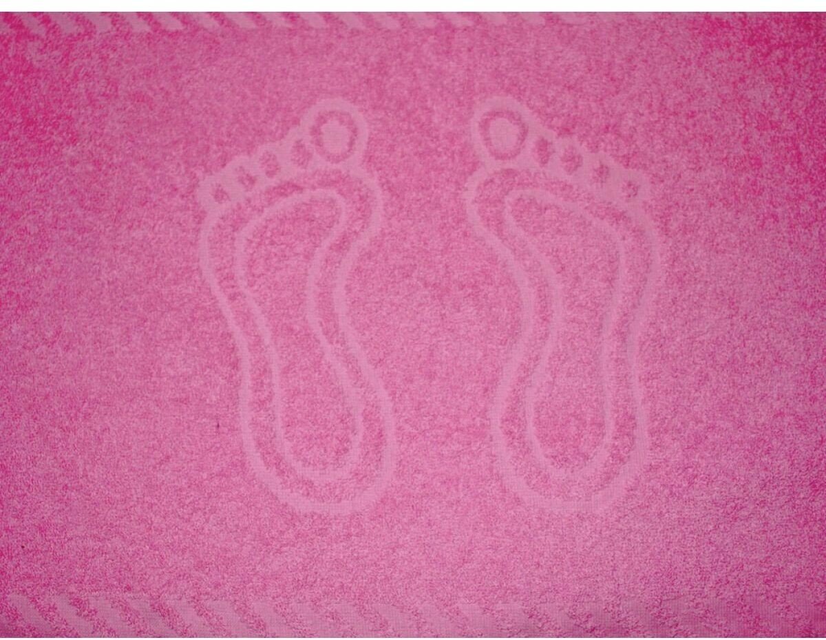 Полотенце махровое ручки/ножки - ножки розовые 35х60