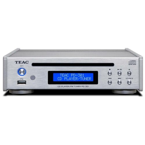 teac pd 505t silver cd транспорт CD-проигрыватель TEAC PD-301-X Silver