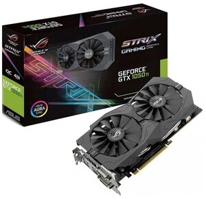 Видеокарта ASUS ROG GeForce GTX 1050 Ti 1379MHz PCI-E 3.0 4096MB 7008MHz 128 bit 2xDVI HDMI DisplayPort HDCP Strix Gaming OC