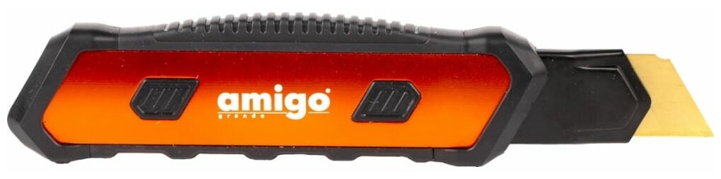 фото AMIGO Нож строительный с выдвижным лезвием 25 мм AMIGO, 77553