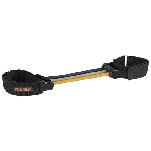 фото Эспандер для лыжника (боксера, пловца) TORRES AL0045 29 см черный/серый/оранжевый
