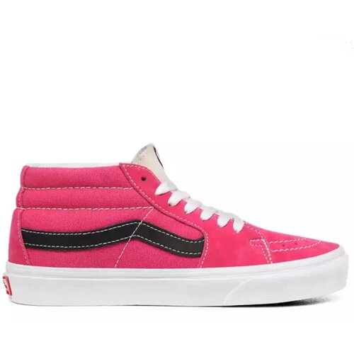 фото Кеды высокие унисекс vans sk8-mid retro sport fuchsia purple/true white / 36 eu