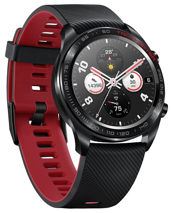 Умные часы HONOR Watch Magic (stainless steel, silicone strap)