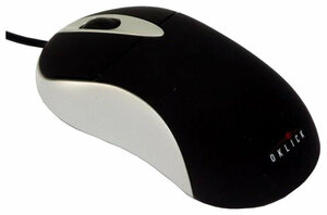 Мышь OKLICK 303 M Optical Mouse Black USB+PS/2