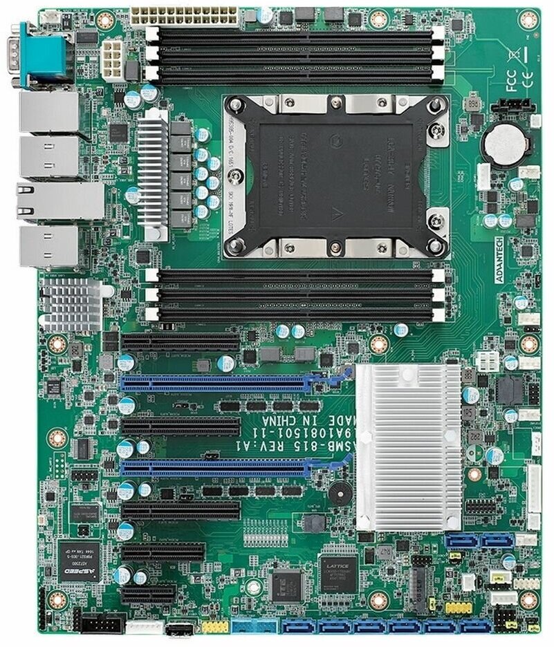 Материнская плата Advantech ASMB-815-00A1E, LGA 3647-P0 Intel Xeon Scalable ATX Server Board with 6 DDR4(требуется установка батарейки CR2032)