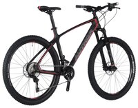 Горный (MTB) велосипед Author Modus 27.5 (2019) carbon matt/red/grey 16" (требует финальной сборки)