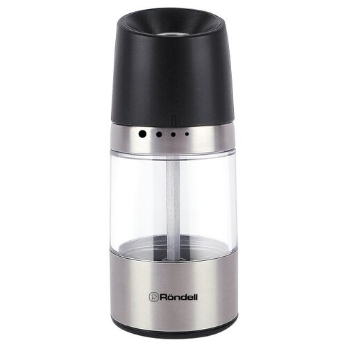 Мельница для специй RONDELL Piquant, 13 см, нержавеющая, сталь, акрил