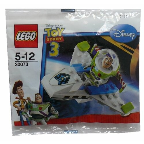 конструктор lego toy story 7594 облава вуди 502 дет Конструктор LEGO Toy Story 30073 Мини-Корабль, 27 дет.