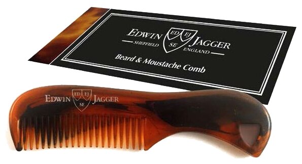 Расческа для усов и бороды Edwin Jagger Beard & Moustache Comb