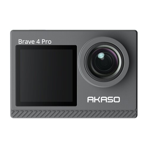 Экшн-камера AKASO BRAVE 4 PRO, 3840x2160, 1350 мА·ч, черный