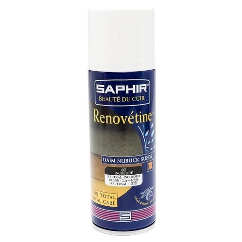 Бесцветный спрей для замши Saphir Renovetine