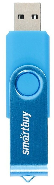 Накопитель USB 2.0 16GB SmartBuy Twist синий - фото №12