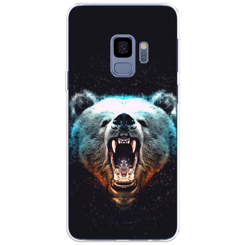 Силиконовый чехол на Samsung Galaxy S9 / Самсунг Галакси С9 Медведь