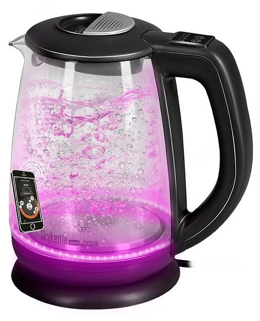 Чайник REDMOND SkyKettle G214S, темно-серый - Характеристики - Яндекс.Маркет (бывший Беру)