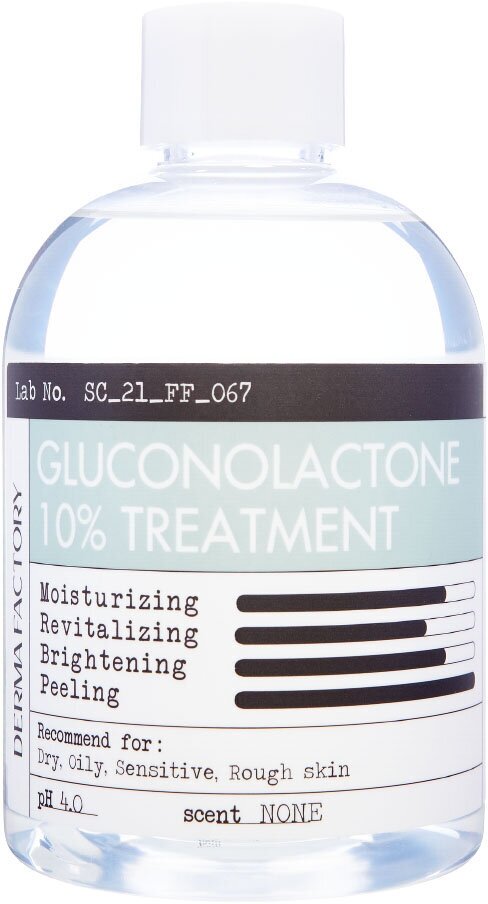 Очищающий тонер для лица с глюконолактоном Derma Factory Gluconolactone 10% Treatment