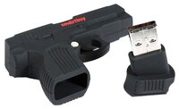 Флешка SmartBuy Wild Series Gun 16GB черный