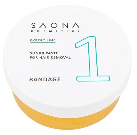 Паста для шугаринга №1 Бандажная (BANDAGE) SAONA Cosmetics Expert Line, 200 гр