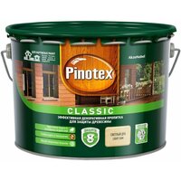 Пропитка Pinotex Classic светлый дуб 9 л