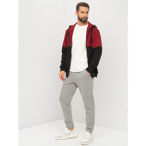 фото Толстовка borovec, силуэт свободный, средней длины, трикотажная, размер 56, черный, синий