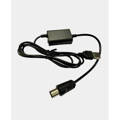 Инжектор питания для активных антенн USB-5V инжектор питания usb для активных тв антенн 5в fetras