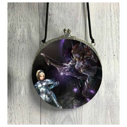 фото Сумка круглая по игре heroes of the storm, герои шторма №12 migom