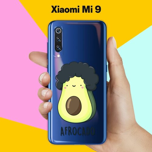 Силиконовый чехол Афрокадо на Xiaomi Mi 9