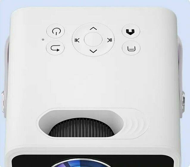 Проектор Портативный проектор Umiio воспроизведение с USB bluetooth белый