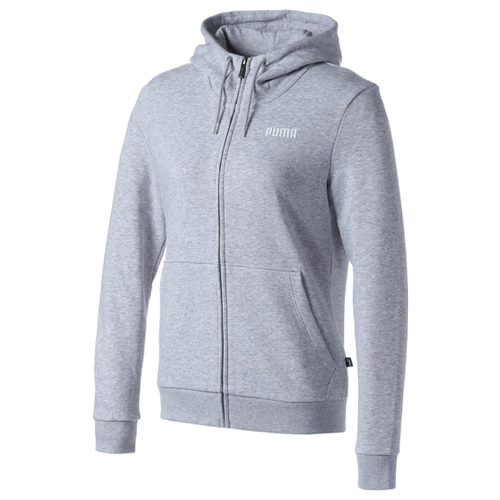 Толстовка/Puma/84720003/ESS FZ Hoody TR W/серый/M