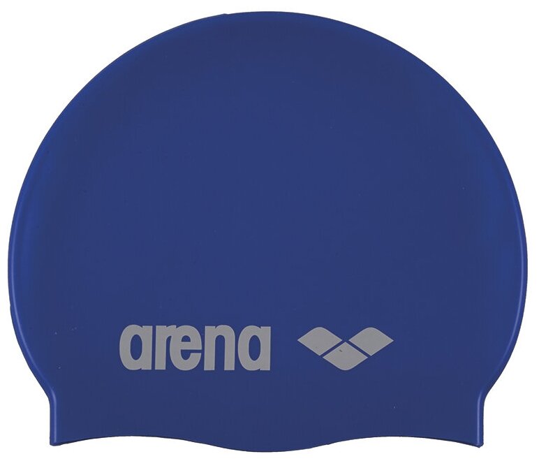 Шапочка для плавания Arena Classic Silicone, синяя