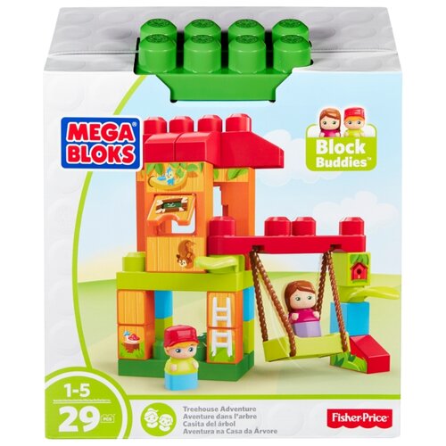 фото Конструктор Mega Bloks First Builders DXH37 Веселые качели