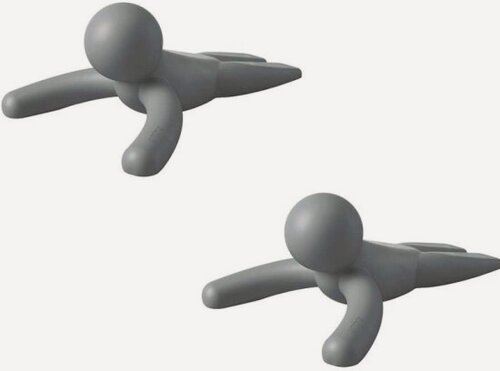 Изображение товара Набор из 2 дверных стопперов Umbra Buddy серый