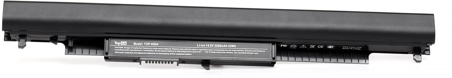 Аккумулятор TopON TOP-HP-P106 для HP P106 , HP Envy 14, 15, 17 Series, HP Pavilion 14, 15, 17 Series - 11.1V 4400mAh - фото №5