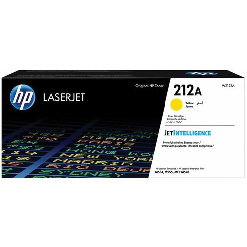 Картридж лазерный HP 212A W2122A желтый