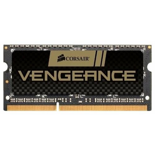 фото Оперативная память Corsair DDR3 1600 (PC 12800) SODIMM 204 pin, 8 ГБ 1 шт. 1.5 В, CL 10, CMSX8GX3M1A1600C10