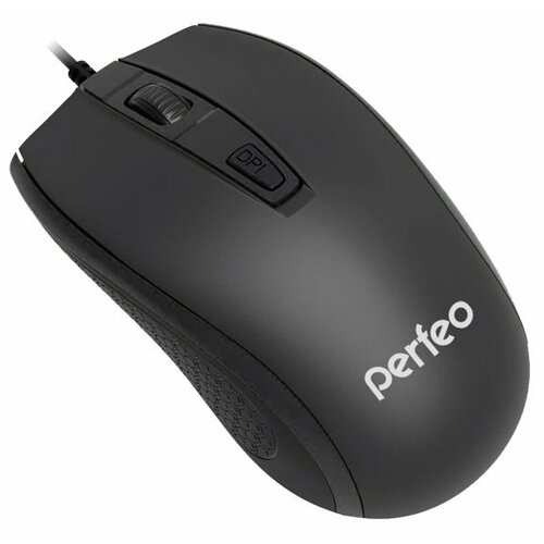 Мышь Perfeo PF-383-OP PROFIL Black USB, черный мышь проводная 701g оптическая 3600dpi usb 5 кнопок черная