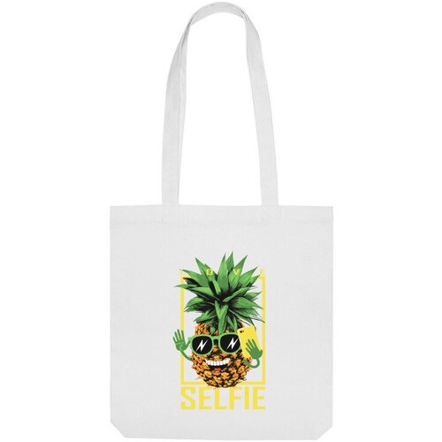 фото Сумка шоппер us basic, белый