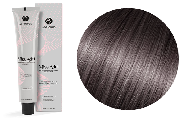 ADRICOCO MISS ADRI крем-краска для волос 9.11 - очень светлый блонд пепельный интенсивный 100 МЛ