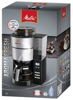 Кофеварка Melitta Aroma Fresh черный/серебристый