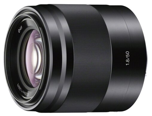 Sony 50mm f/1.8 OSS (SEL-50F18), черный