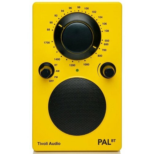 Аналоговые Радиоприемники Tivoli Audio PAL BT Yellow