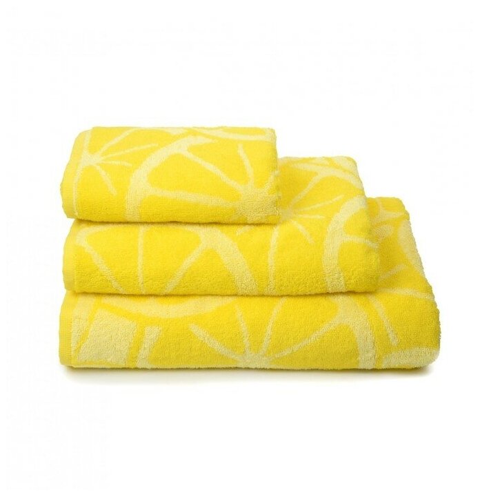 ДМ-люкс Полотенце махровое Lemon color, 70х130 см, цвет жёлтый