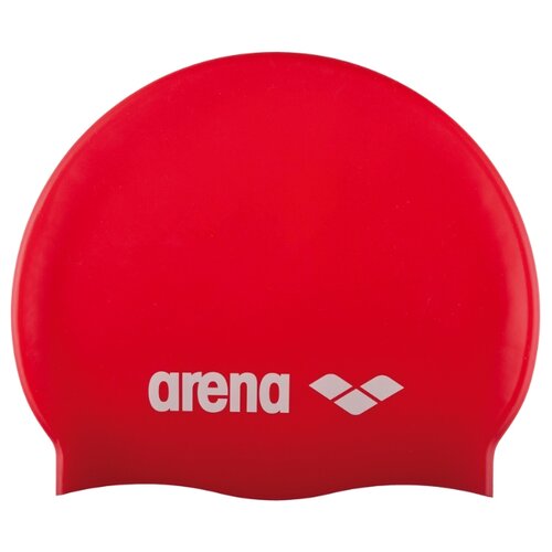 фото Шапочка для плавания arena classic silicone jr 91670 red/white