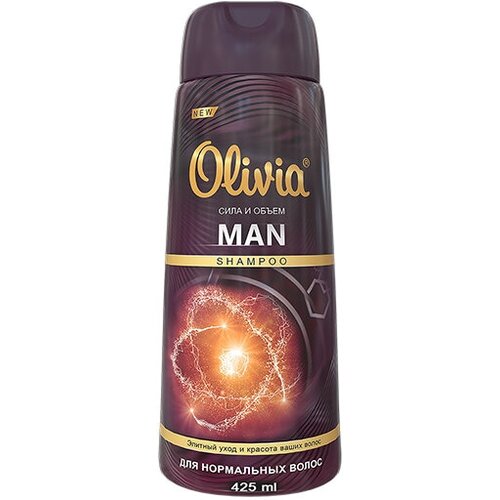 ALVIERO Olivia Men Шампунь для волос Сила и объем 400 мл. шампунь для волос olivia hair care комплексная терапия 400 мл