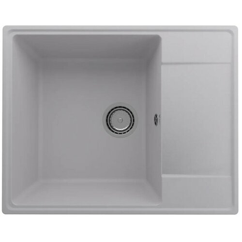 Кухонная мойка Ulgran Quartz Prima 605-04, платина кухонная мойка ulgran quartz prima 850 05 бетон