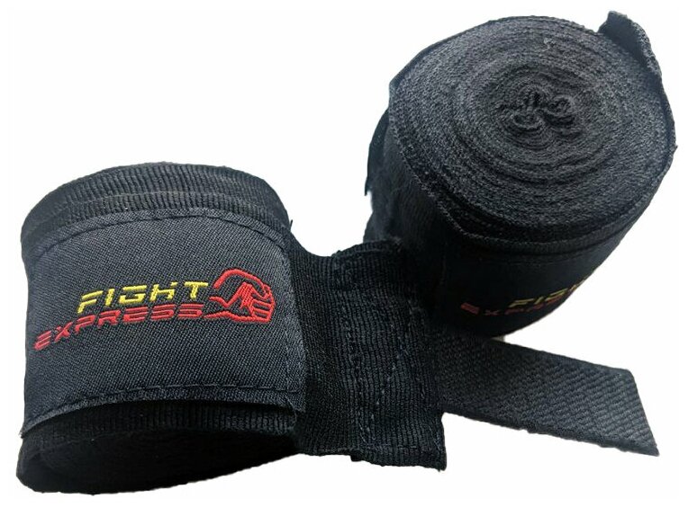 Боксерские бинты FIGHT EXPRESS 45 м черные