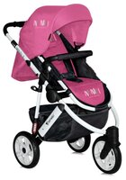 Универсальная коляска Lorelli Monza 3 Air (2 в 1) 1502 pink/black