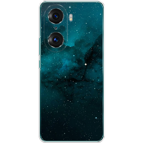 Силиконовый чехол на Honor 60 Pro / Хонор 60 Про Синий космос силиконовый чехол на honor 60 pro хонор 60 про космос 6