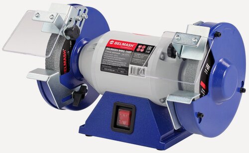 Изображение товара Заточной станок BELMASH MBG-150P, 450 Вт, зернистость F36/F60 грит, S237A