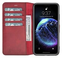 Чехол Burkley Wallet для Apple iPhone Xr пробково-коричневый