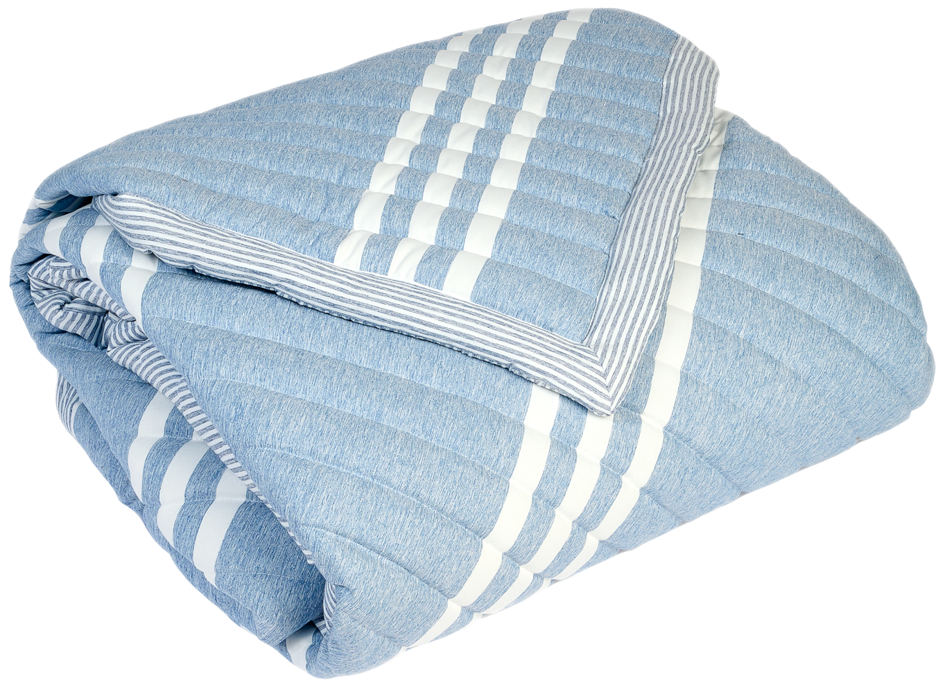 Одеяло вискоза Oxygen 1.5 спальное, 140х205, синее - фотография № 5